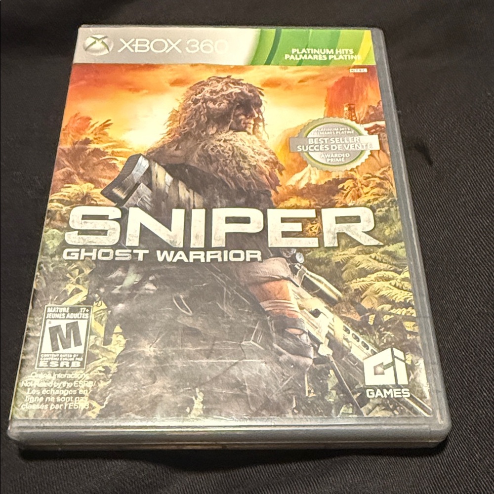 Sniper: Ghost Warrior for Xbox 360 - Green Cover
